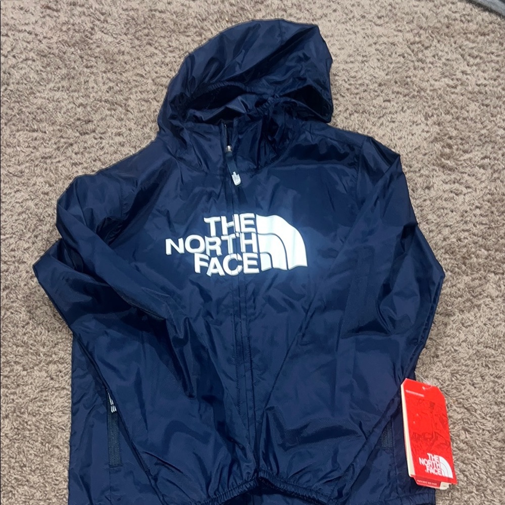 The North Face Kids Navy windbreaker